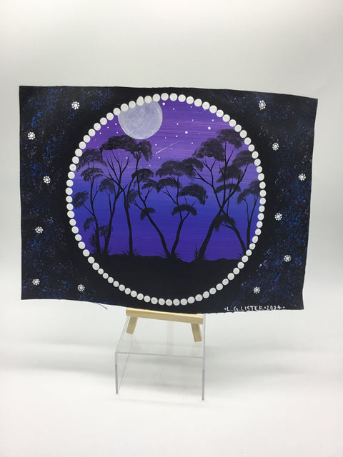 Flat Canvas Roll- Landscaping Painting