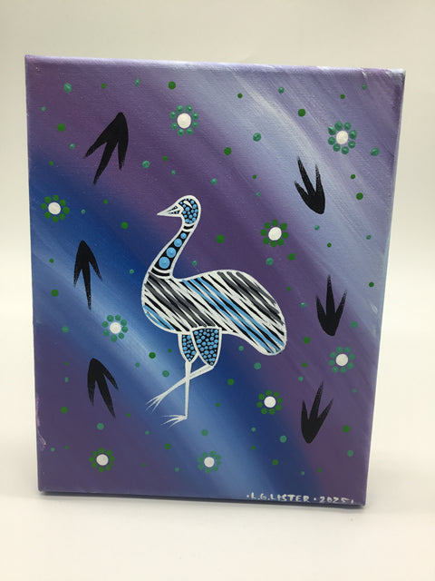 Emu Canvas Painting