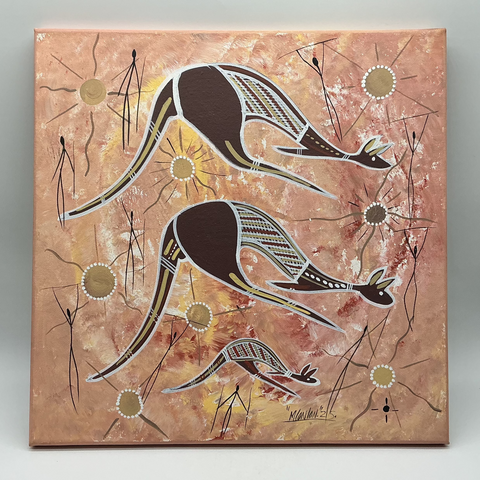 Hunting Kangaroos by Max Conlon