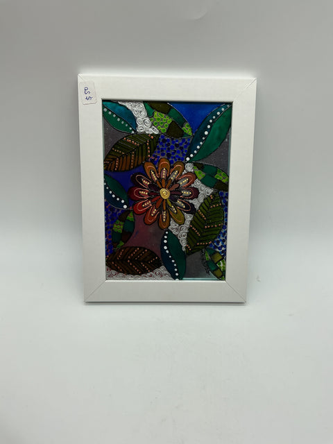 Glass Art Framed