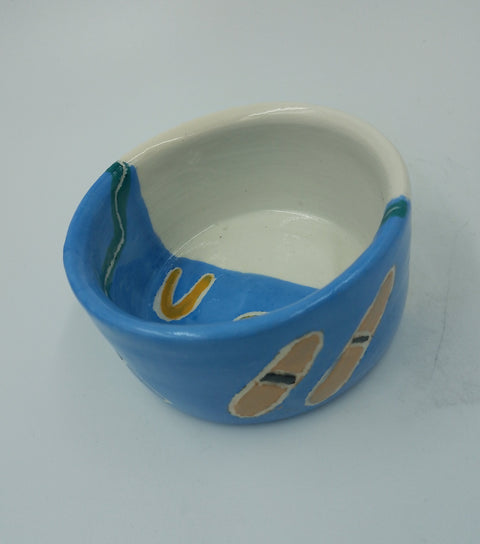"Tools" pottery bowl