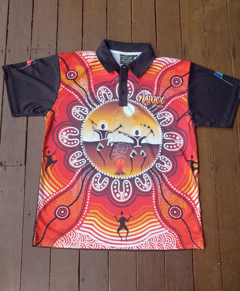 NAIDOC Mens Polo (size 2xl)