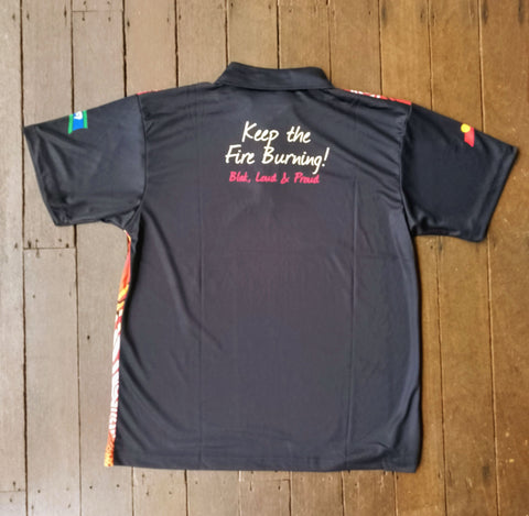 NAIDOC Mens Polo (size 2xl)