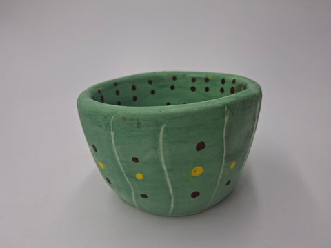 Lime green pot