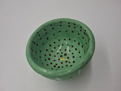 Lime green pot