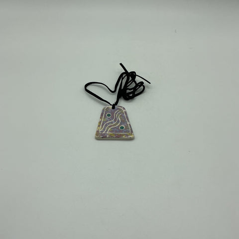 Barambah Pottery - medium pendant necklace
