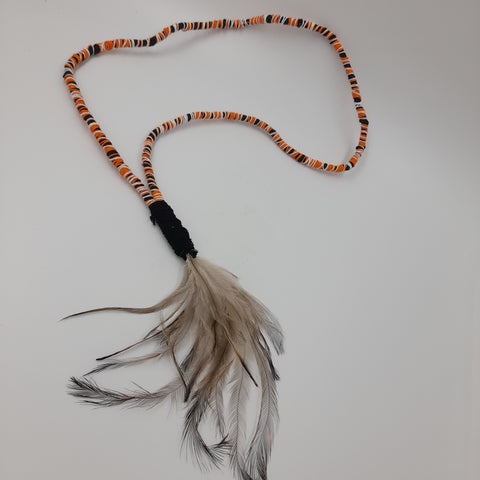 woven Emu feather Necklaces