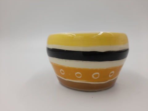 Small yellow bowl