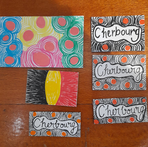 Cherbourg fridge magnets