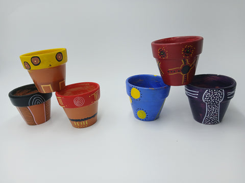 Mini set of 3 pots