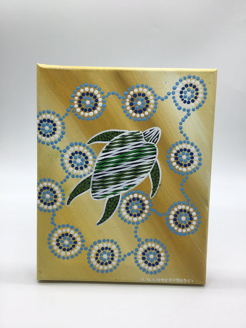 Sea Turtle Canvas Painting