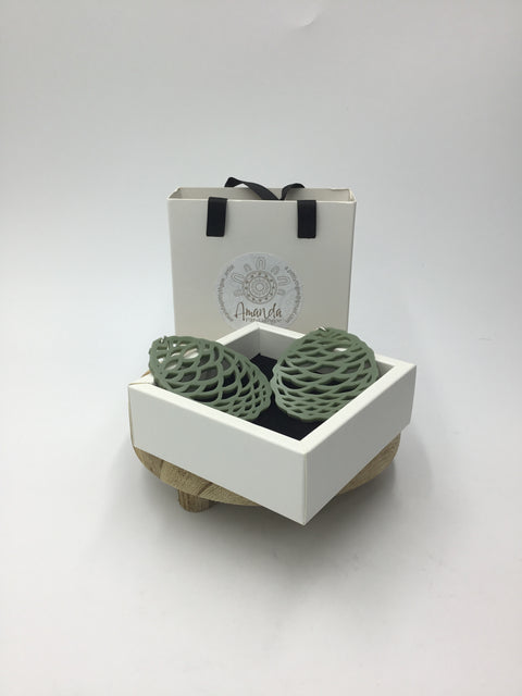 Bonyi Earrings/Sage Green