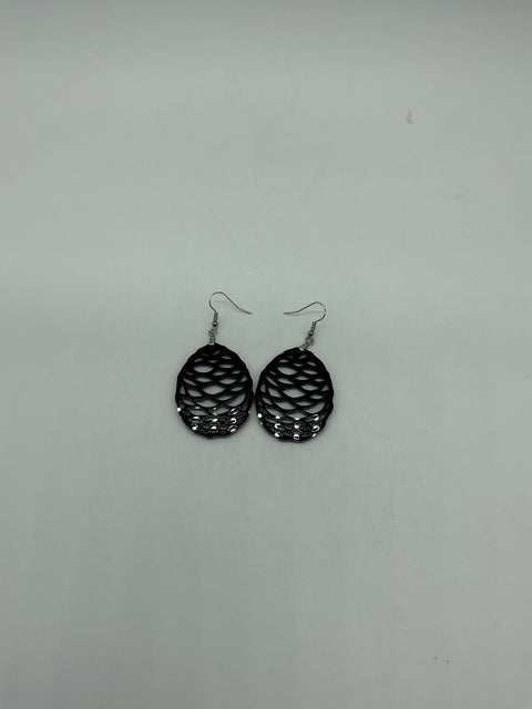 Bonyi Earrings/Black/Medium