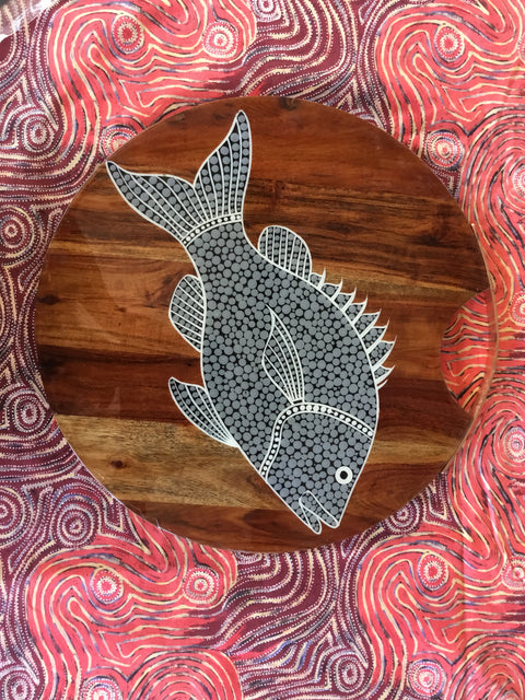 Wooden Bream Serving Board