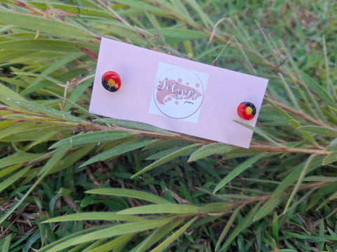 Aboriginal small stud earrings