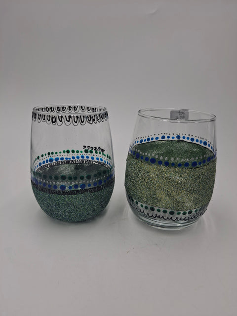 Set of 2 candle holders